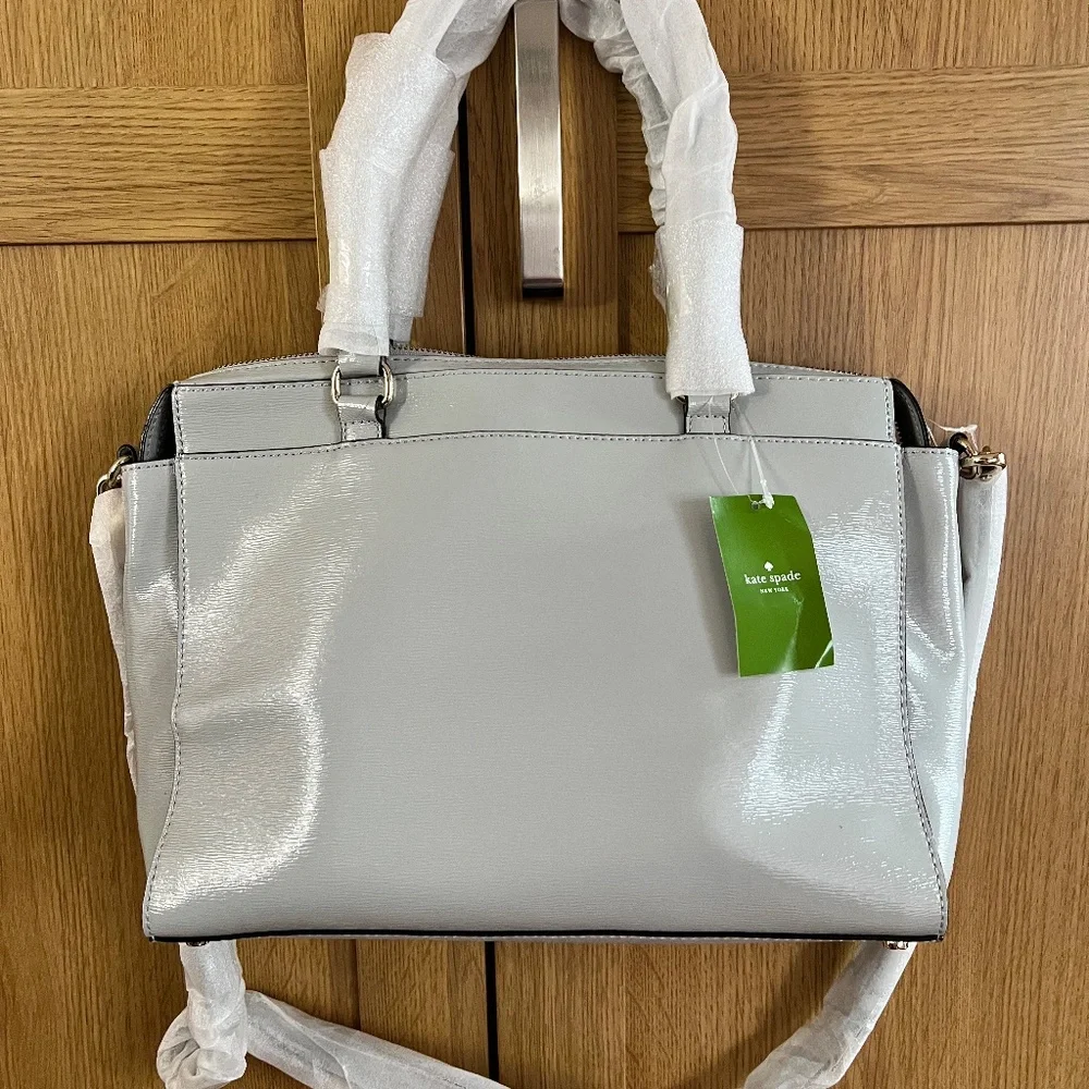 Brand New With Tags Kate Spade Grey Jeanne Beacon Court Bag